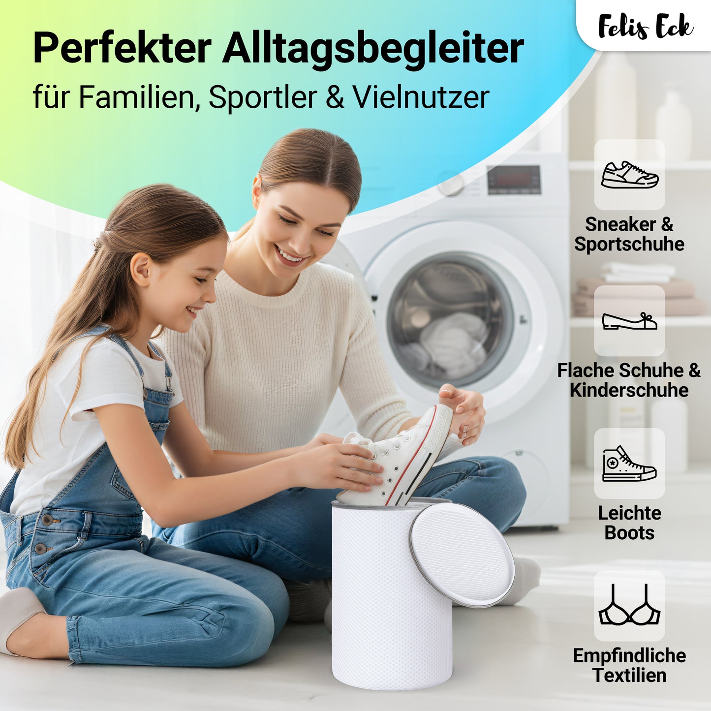 Waschbeutel 4er-Set – stabil, vielseitig & schonend